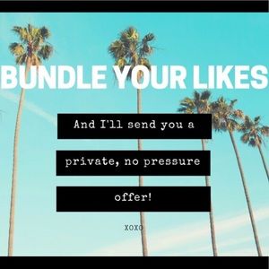 Bundle Your Likes for a pressure free offer!